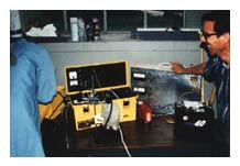 Energy Conserver Method being tested